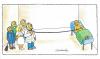 Cartoon: the distance between doctor and (small) by halisdokgoz tagged the distance between doctor and patient halis dokgoz