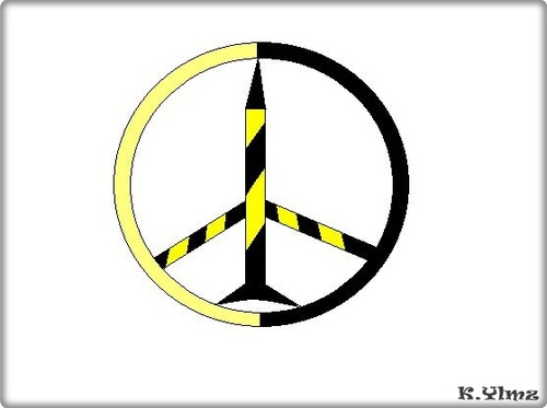 Cartoon: Peace (medium) by KenanYilmaz tagged saw,peace