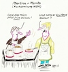 Cartoon: Martina und Moritz (small) by quadenulle tagged kochschule,martina,moritz,wdr,kochsendung,worte,köcheln,brüllen