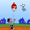 Cartoon: Angry love (small) by Tricomix tagged angry,birds,vogel,liebe,junge,rovio,nintendo,playstastation,lufballon