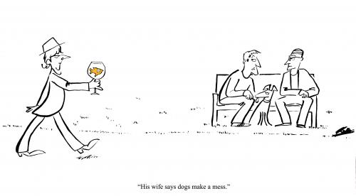 Cartoon: Mans Best Friend (medium) by pinkhalf tagged cartoon,animals,love,relationships