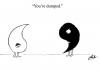 Cartoon: The Yin and the Yang (small) by pinkhalf tagged cartoon,love,sex,man,woman