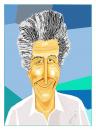 Cartoon: Dustin Hoffman (small) by Hayati tagged dustin,hoffman,hayati,boyacioglu