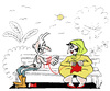 Cartoon: ICH LIEBE DICH... (small) by Hayati tagged love,liebe,solidaeritaet,von,unten,subkulturen,integration,islamfobia,sarrazin,zeitgeist,antwort,punk,pank,kopftuchmaedchen,debatte,seehofer,rassismus,romantik,karikatur,kreuzberg,hayati,boyacioglu