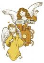 Cartoon: Angels (small) by judith tagged angel,engel,comic,lollipop,maus,religion