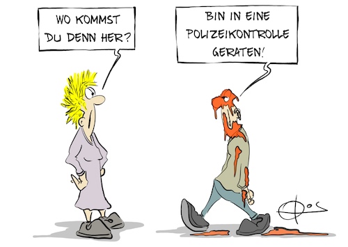 Polizeikontrolle Polizeikontrolle