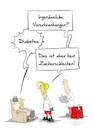 Cartoon: Diabetes (small) by Marcus Gottfried tagged zucker,diabetes,ernährung,essen