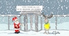Cartoon: Drehtür011220 (small) by Marcus Gottfried tagged weihnachten,rückblick,drehtür,elch,rudolf,rentier,weihnachtslkalender