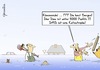 Cartoon: Klimawandel unter Achttausend (small) by Marcus Gottfried tagged klima,unwetter,klimakatastrophe,klimawandel,wetter,regen,flut,überschwemmung,aufräumen,herbst,sturm,sommer,wetterlage,wasser,börse,gewinn,priorität,dax,freude,marcus,gottfried,cartoon,karikatur