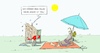 Cartoon: Maske voll (small) by Marcus Gottfried tagged hitze,sommer,wärme,schwitzen,maske,mudschutz,schutzmaske,corona,virus,wasser,strand,strandbad,sommer2020