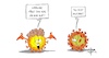 Cartoon: Mutiert101120 (small) by Marcus Gottfried tagged mutation,corona,virus,covid