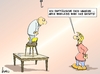 Cartoon: Wireless (small) by Marcus Gottfried tagged wireless,kabellos,suizid,aufhängen,tod,selbstmord,enttäuschung,werkzeug,tisch,stuhl,haken,depression