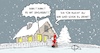 Cartoon: ZuZehnt251120 (small) by Marcus Gottfried tagged weihnachten,nikolaus,weihnachtsmann,lockdown,beschränkung,social,distancing