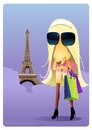 Cartoon: Paris (small) by Nicoleta Ionescu tagged paris