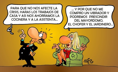 Cartoon: LA CRISIS (medium) by SOLER tagged maradona,futbol,mundial