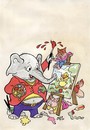 Cartoon: ELEFANTE PINTOR (small) by SOLER tagged elefante,ilustracion,infantil
