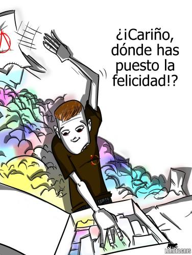Cartoon: donde!? (medium) by LaRataGris tagged laratagris,final,de,las,vacaciones
