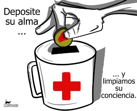 Cartoon: Lavado de conciencia (medium) by LaRataGris tagged ong
