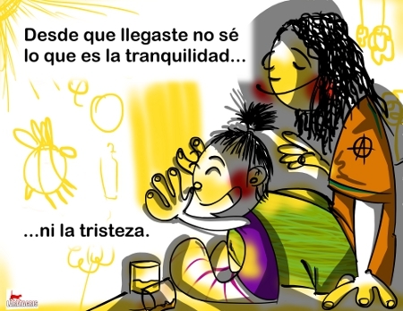 Cartoon: Trasto de felicidad (medium) by LaRataGris tagged pintar,las,paredes