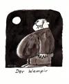 Cartoon: Der Wampir (small) by Kossak tagged vampir vampire wampe übergewicht halloween essen dick bauch nacht mond monster munster night moon fastfood ernährung gesundheit