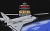Cartoon: MC Orbit (small) by flintstone73 tagged space,shuttle,weltraum,drive,orbit,nasa,station