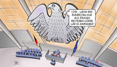 218 im Bundestag