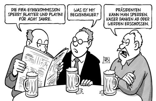 Blatter-Sperre Blatter-Sperre