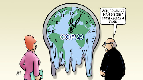 COP29-Uhr