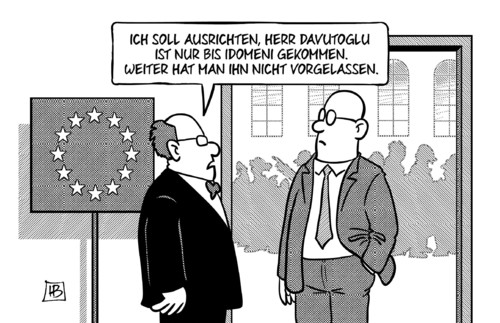 Davutoglu-Verspätung Davutoglu-Verspätung