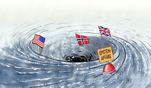 Cartoon: Epstein-Strudel (medium) by Harm Bengen tagged epstein,affäre,strudel,boje,usa,großbritannien,norwegen,harm,bengen,cartoon,karikatur,epstein,affäre,strudel,boje,usa,großbritannien,norwegen,harm,bengen,cartoon,karikatur