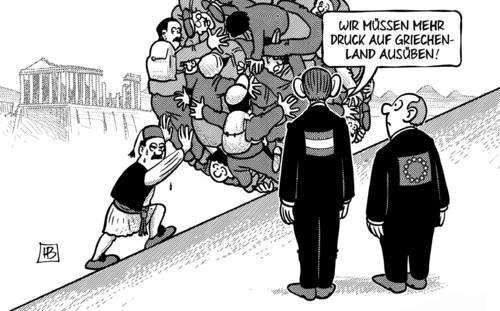 Griechenland-Druck Griechenland-Druck
