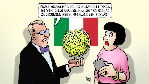 Melonis Albanien-Modell