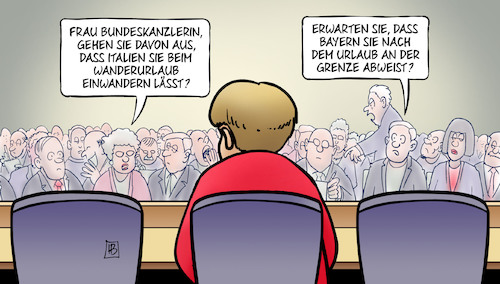 Merkel-Urlaub