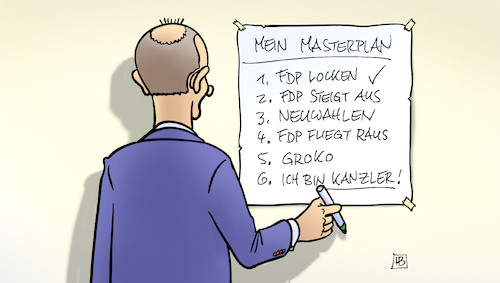 Cartoon: Merz-Masterplan (medium) by Harm Bengen tagged merz,cdu,masterplan,stift,schreiben,fdp,groko,kanzler,planung,zukunft,harm,bengen,cartoon,karikatur,merz,cdu,masterplan,stift,schreiben,fdp,groko,kanzler,planung,zukunft,harm,bengen,cartoon,karikatur