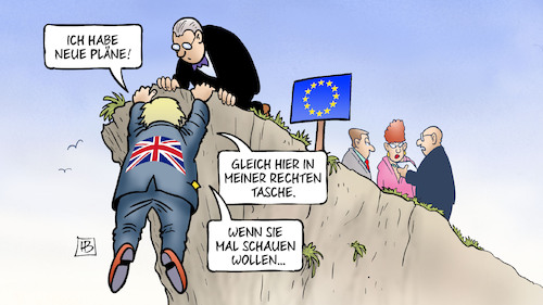 Cartoon: Neue Brexit-Pläne (medium) by Harm Bengen tagged neue,brexit,pläne,johnson,abgrund,klippe,eu,europa,austritt,gb,uk,harm,bengen,cartoon,karikatur,neue,brexit,pläne,johnson,abgrund,klippe,eu,europa,austritt,gb,uk,harm,bengen,cartoon,karikatur