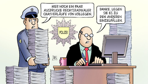 Polizei-Chats