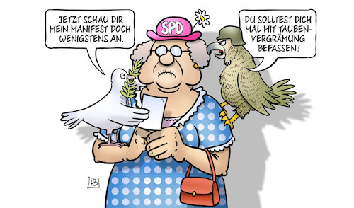 SPD-Tauben und Falken SPD-Tauben und Falken