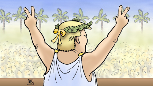 Trumps Triumphfeiern Trumps Triumphfeiern