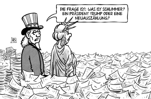 US-Neuauszählungen US-Neuauszählungen