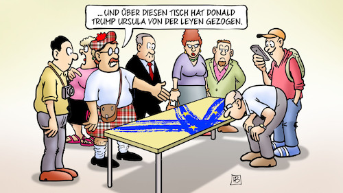USA-EU-Zolldeal-Tisch