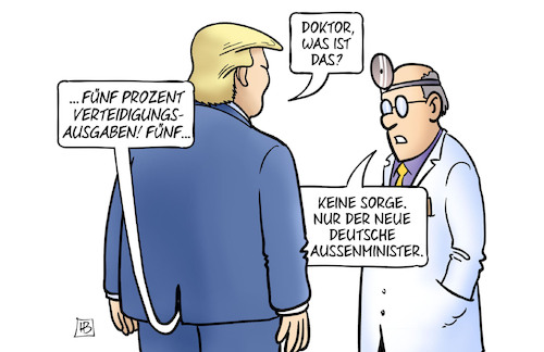 Wadephul und Trump Wadephul und Trump