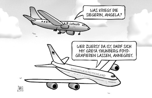 Zwei Flugzeuge