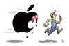 Cartoon: Apple-Arbeitsbedingungen (small) by Harm Bengen tagged apple,working,conditions,arbeitsbedingungen,tod,iphone,ipad,ipod,mac,harm,bengen,cartoon,karikatur