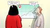 Cartoon: Arbeitslosenzahl 2023 (small) by Harm Bengen tagged arbeitslosenzahl,arbeitsamt,jobcenter,nahles,statistik,bergauf,harm,bengen,cartoon,karikatur