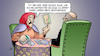 Cartoon: Arschkarte (small) by Harm Bengen tagged schulz,arschkarte,kartenlegen,wahrsagerin,groko,spd,zukunft,harm,bengen,cartoon,karikatur