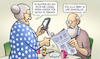 Cartoon: Australien und Social Media (small) by Harm Bengen tagged australien,social,media,verbot,16,jährige,internet,kinderschutz,computer,handy,susemil,harm,bengen,cartoon,karikatur