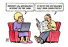 Cartoon: Bahn-Internet (small) by Harm Bengen tagged dobrindt,kostenloses,internet,bahn,db,verkehrsminister,maut,pkw,csu,harm,bengen,cartoon,karikatur