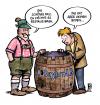 Cartoon: Bayern LB (small) by Harm Bengen tagged fass ohne boden bayern lb bank banken wirtschaftskriese bankenkrise landesbank zuschuß kredit bürgschaft milliarden