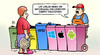 Cartoon: Computerschrott (small) by Harm Bengen tagged computerschrott,entsorgung,erleichtern,müll,bio,papier,wertstoffe,tonne,android,apple,windows,harm,bengen,cartoon,karikatur
