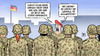 Cartoon: Cyber-Kommando (small) by Harm Bengen tagged sorgen,g36,gewehr,bundeswehr,armee,militär,cyber,kommando,windows,98,computer,it,hacker,abwehr,harm,bengen,cartoon,karikatur